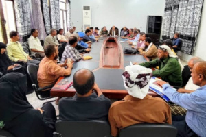 مدير عام دار سعد يناقش عدد من الملفات المتعلقة بالمديرية 