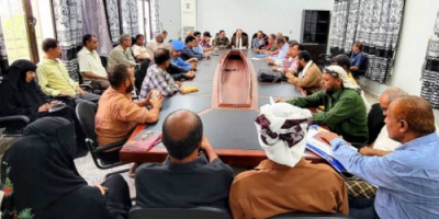 مدير عام دار سعد يناقش عدد من الملفات المتعلقة بالمديرية 