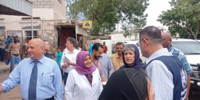 وفد أممي يزور مستشفى الصداقة التعليمي العام بعدن