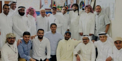 ممثل الشؤون الخارجية لدى دولة الكويت يلتقي بعدد من الكوادر والشخصيات الاجتماعية الجنوبية