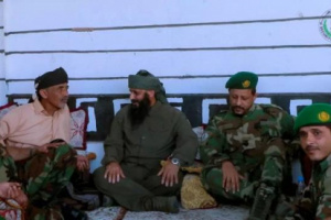 العميد الوالي يترأس وفد القيادة العامة للحزام الأمني في زيارة اللواء محمود الصبيحي