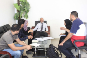 الوكيل الشبحي يلتقي بمسؤولي منظمة جون سنو (JSI)
