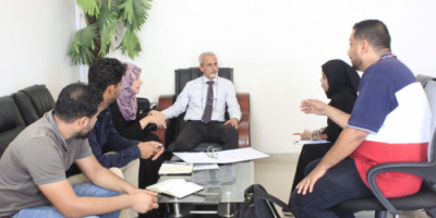 الوكيل الشبحي يلتقي بمسؤولي منظمة جون سنو (JSI)