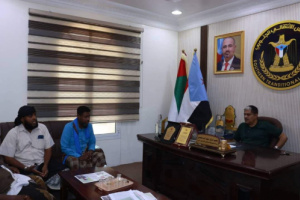 رئيس انتقالي حضرموت يلتقي الهيئة الإدارية لنقابة المياه بساحل حضرموت