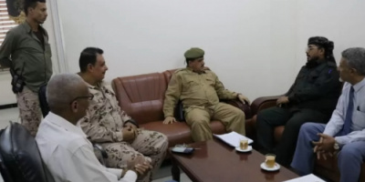 العميد جبر يلتقي مدير مكافحة المخدرات بمحافظة حضرموت 