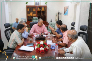 الماس والعاقل يناقشان مشاريع الطرق بالعاصمة عدن