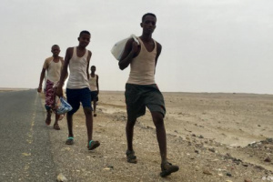 تدفق قياسي للمهاجرين الأفارقة إلى اليمن
