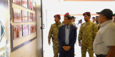 النائب البحسني يتفقد تلفزيون حضرموت ومتحف المكلا