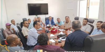 المهندس الماس يستعرض مع المقاولين سبل التعاون لإنجاز المشاريع