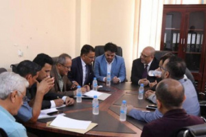 بن يمين وباذيب يبحثان تحسين الخدمات الأساسية في حضرموت