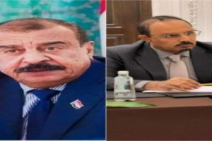 المحافظ مبخوت بن ماضي يهاتف اللواء احمد سعيد بن بريك