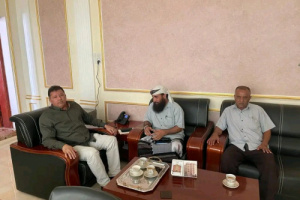النائب العام يلتقي العميد حمدي شكري ويشيد بالحملة الأمنية في طور الباحة