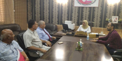مدير عام مستشفى الصداقة يستقبل مدير عام مستشفى مصافي عدن لبحث أوجه التعاون المشترك