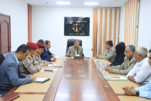 رئيس مجلس القضاء الأعلى يلتقي وزير الدفاع و القضاة الجنوبي ونقابة السلطة القضائية 