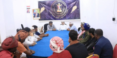 رئيس تنفيذية انتقالي المهرة يلتقي بعدد من القيادات والوجهاء والناشطين بمديرية الغيضة