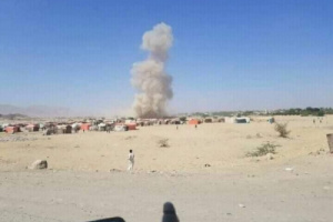 مليشيات الحوثي تستهدف تجمعات النازحين في مأرب بصاروخين بالستيين