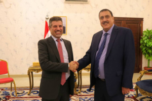مدير أمن العاصمة عدن يلتقي السفير الأمريكي