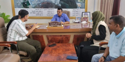 مدير عام المنصورة يناقش تنفيذ مشروع تقوية ضخ المياه في عدد من مناطق المديرية