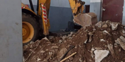 الجاوي يوجه بالنزول والتحقيق في المبنى المشيد فوق كيبل كهرباء