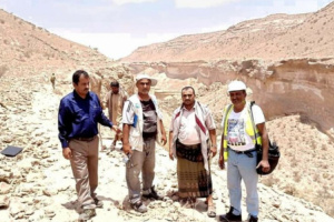 الوكيل الطوسلي يشرف على تسليم مشروع إنشاء سد حلوم جردان إلى المقاول المنفذ للمشروع