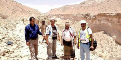 الوكيل الطوسلي يشرف على تسليم مشروع إنشاء سد حلوم جردان إلى المقاول المنفذ للمشروع