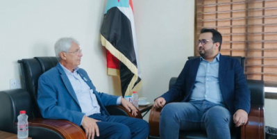 رئيس الهيئة الوطنية للإعلام يلتقي نائب رئيس فريق الحوار الوطني الجنوبي الداخلي