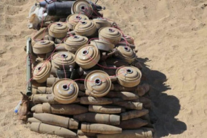 مسام ينزع 1013 لغماً وذخيرة غير منفجرة وعبوة ناسفة