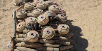 مسام ينزع 1013 لغماً وذخيرة غير منفجرة وعبوة ناسفة