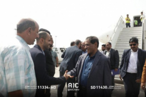 اللواء البحسني يصل إلى العاصمة عدن