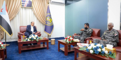 اللواء بن بريك يشيد بدور ومهام لواء حماية المنشآت ويحثهم على العمل بوتيرة عالية 