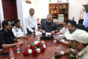 الماس يوقع عقد المرحلة الثانية من مشروع التدخل الطارئ لطريق امعين - المحفد بأبين