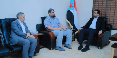 رئيس الهيئة الوطنية للإعلام الجنوبي يلتقي مدير عام الأوقاف والإرشاد بالعاصمة عدن