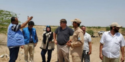 وفد بعثة الأمم المتحدة لدعم اتفاق الحديدة يزور مناطق عمل «مسام»