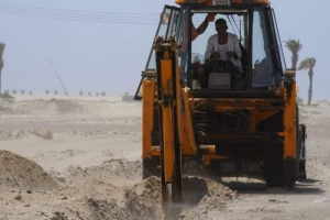 مدينة الخليج العربي.. بدء الأعمال الأولية لمشروع شبكة المياة الداخلية