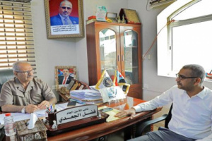 الجعدي يلتقي رئيس الهيئة التنفيذية المساعدة لشؤون وادي وصحراء حضرموت