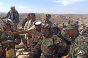 مصرع وجرح عدد من عناصر مليشيات الحوثي الإرهابية بجبهة يافع الحدودية