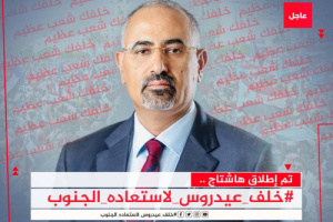 اطلقوا هاشتاج #خلف_عيدروس_لاستعاده_الجنوب .. سياسيون يشيدون بتحركات الرئيس الزُبيدي ويؤكدون مساندة جهوده
