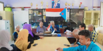 انتقالي الشيخ عثمان يعقد اجتماعا موسعا بمشاركة اللجان المحلية للمجلس بمراكز بالمديرية