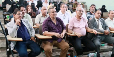 كلية الآداب تشهد مناقشة أطروحة الدكتوراه للباحث عادل محمد الجعدي