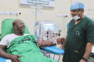 وصول 126 مريضا إلى مركز الغسيل الكلوي في الغيضة بشهر 