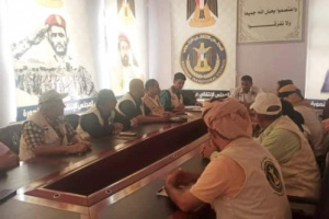 انتقالي العاصمة عدن يعقد لقاءً تشاوريا للأقسام الاجتماعية بهيئات المجلس بالمديريات