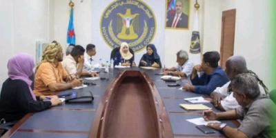 المحامية سوقي تلتقي برؤساء الهيئات التنفيذية لانتقالي مديريات العاصمة عدن