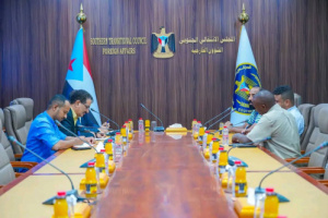 الشرفي يبحث مع وفد منظمة الهجرة الدولية جهود معالجة قضية الهجرة غير الشرعية إلى الجنوب