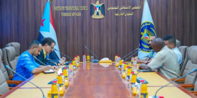 الشرفي يبحث مع وفد منظمة الهجرة الدولية جهود معالجة قضية الهجرة غير الشرعية إلى الجنوب