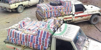 لحج.. الحزام الأمني يلقي القبض على مهربي محركات  تستخدم في صناعة الطائرات بدون طيار