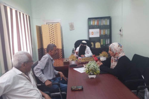 رئيس تنفيذية انتقالي صيرة يتفقد مركز الطوارئ التوليدية في المديرية