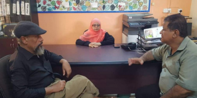 قيادة انتقالي المعلا تتفقد مركز الفجر الجديد لذوي الهمم بالمديرية