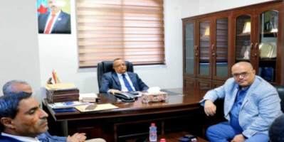 الخُبخي يستقبل وزير التخطيط للإطلاع على سير العمل بالوزارة 