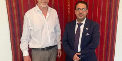 ممثل الشؤون الخارجية لدى ألمانيا يلتقي مدير برنامج الشرق الأوسط وشمال إفريقيا بمؤسسة بيرجهوف