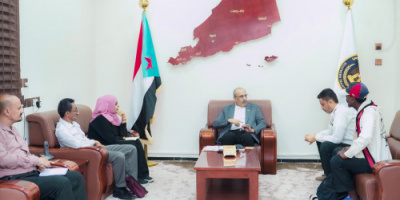 الكثيري يطّلع على نشاط انتقالي أبين والتدمير الذي طال القطاع الزراعي بالمحافظة